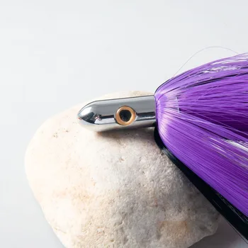 Jet Head Trolling Skirt Lures Metal Fishing Lure Heads for Lake Artificial Soft Bait Jigbait for Big Game Trolling – Soft Lure – view 3
