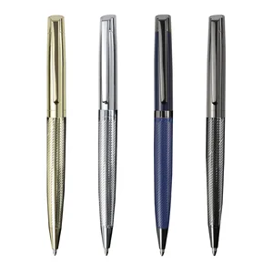 Wholesale High Quality Metal Ballpoint Pen Business Office Pen Custom Logo Cheap for Gift