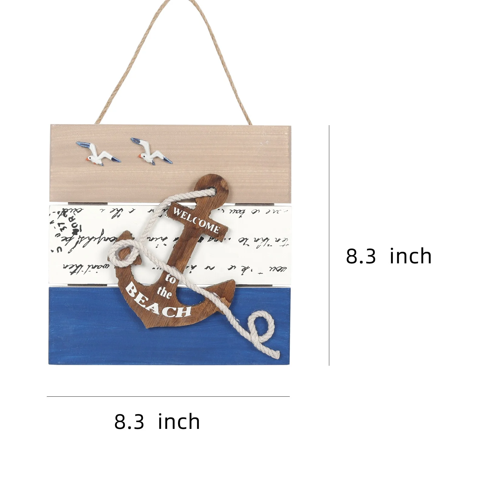 Sea Life деревянная рама ustic коттедж пляж ванная декор морской декор пляж деревянный корабль колесо и деревянный якорь