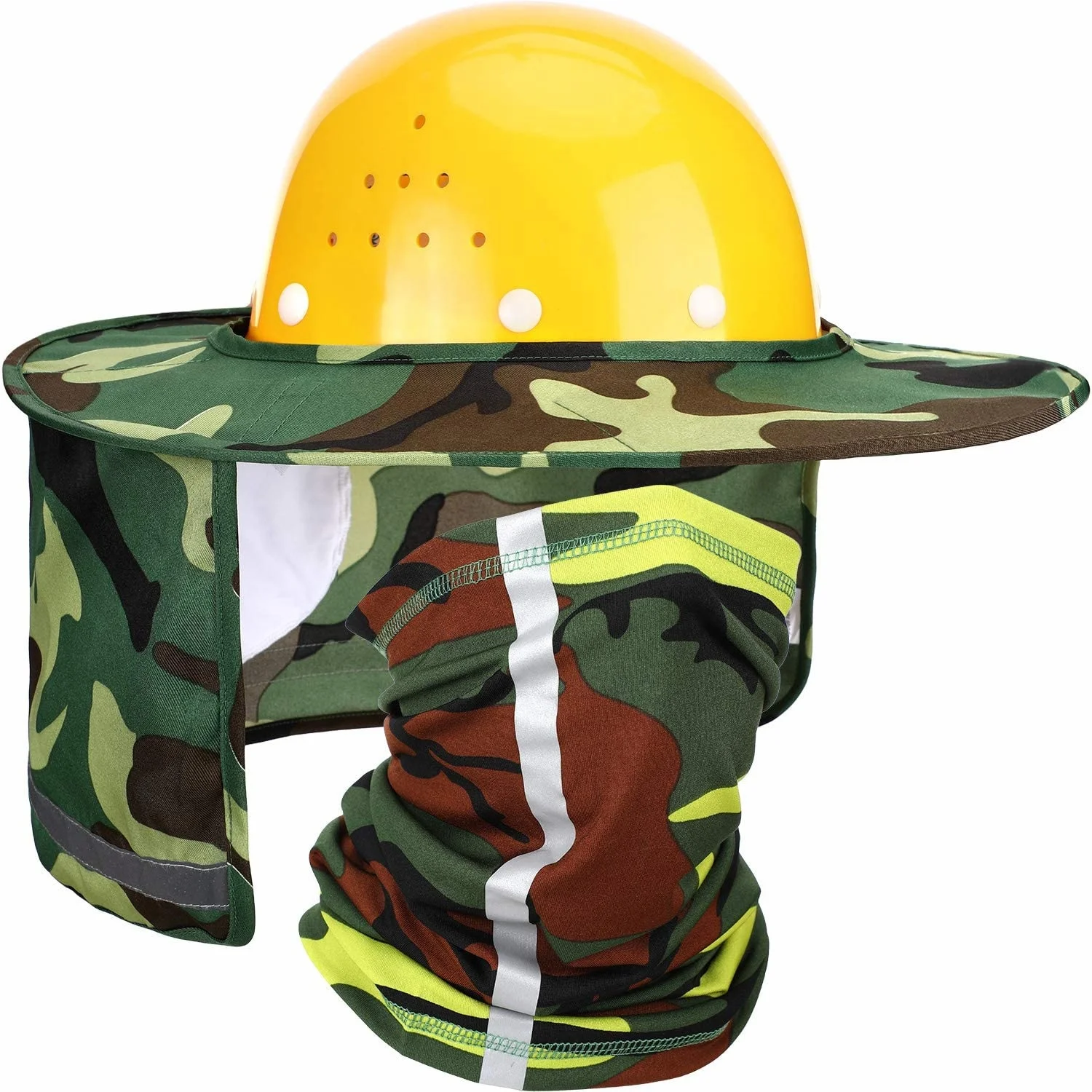 Best Hard Hat Sun Shade - Full Brim Protection for Construction