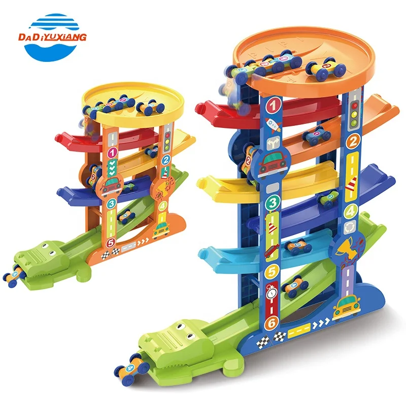 toy car tower track