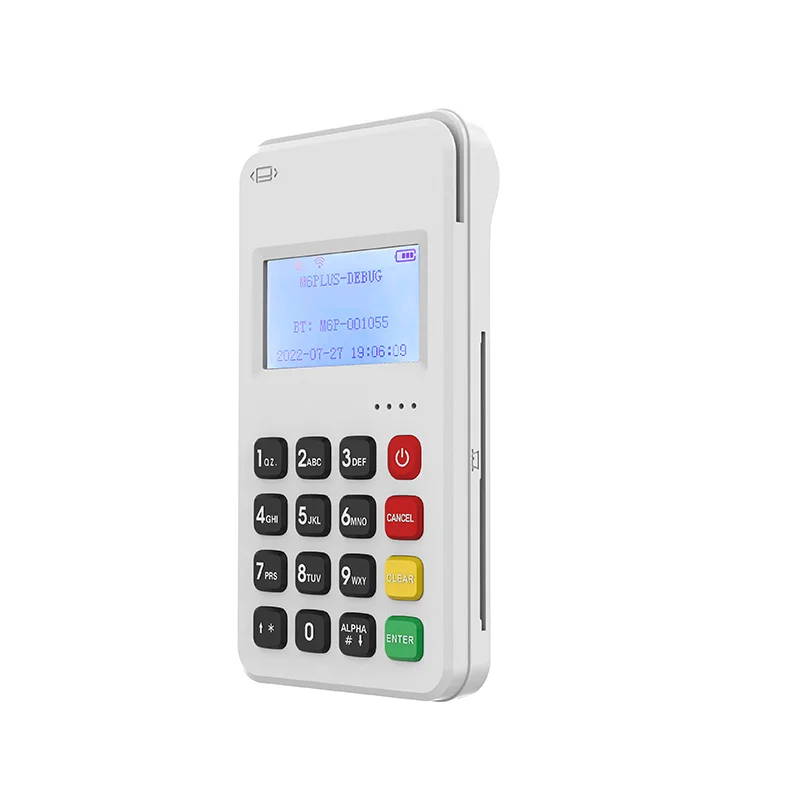Mini Device Mobile NFC Card Reader Payment System Handheld All in One MPOS M6 PLUS