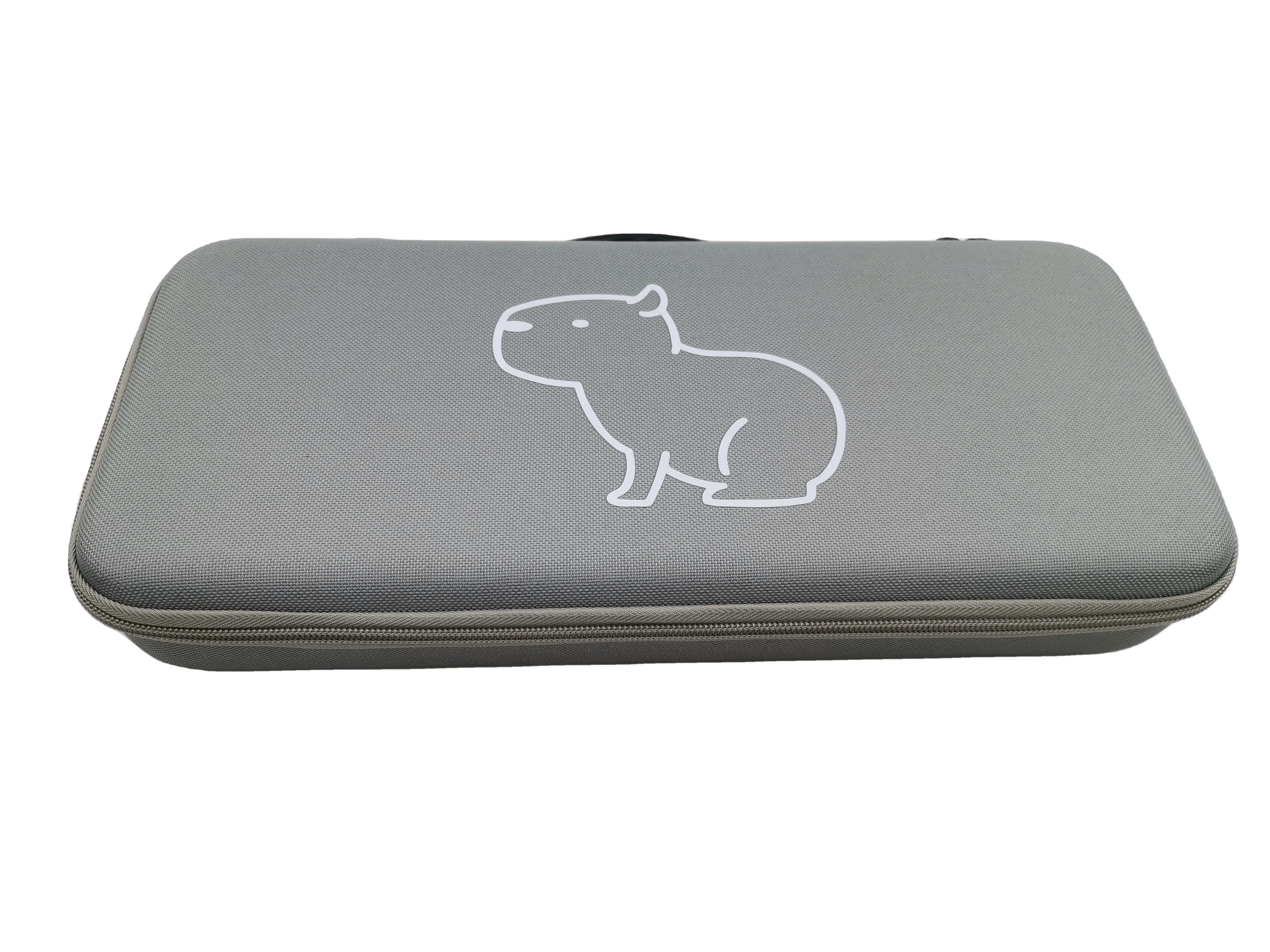 Customized Hard Shell Durable Protective Shockproof Carry Keyboard Eva case Fits 60% 65% Mechanical Keyboard Eva case