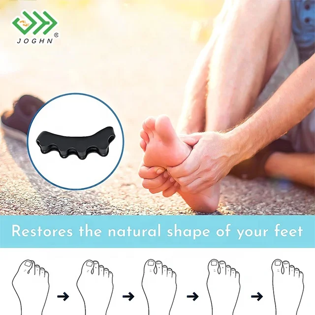 JOGHN Toe Orthotics Straightener Splints Feet Care Plantar Fasciitis Night Bunion Splint Hallux Valgus Corrector Toe Separator