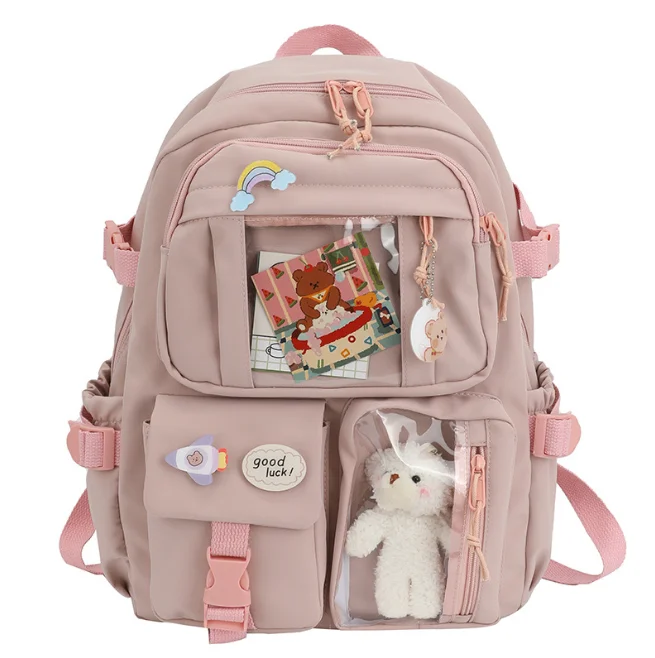 Sac a dos scolaire impermeable et antivol leger et resistant en tissu Oxford bretelles r