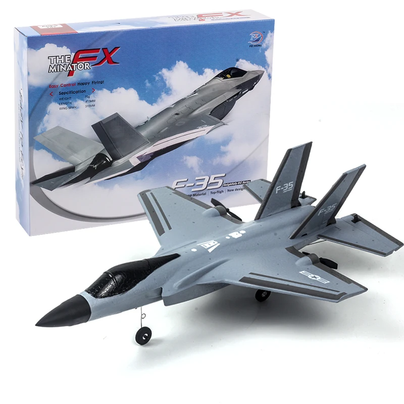 aeronautica militare aeromodelli rc elettrici Aereo Da Combattimento Rc F35 Rtf Elettrico In Schiuma Con Servocomando A  Canali Fx935 Buy Product on