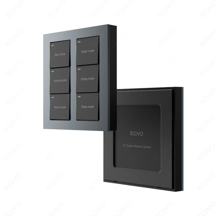 Беспроводной настенный выключатель SQIVO Smart Tuya Zigbee с магнитным