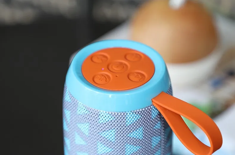 T&G wireless portable fabric speaker bluetooth with subwoofer & waterproof - ANKUX.COM
