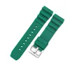 Green-steel color buckle