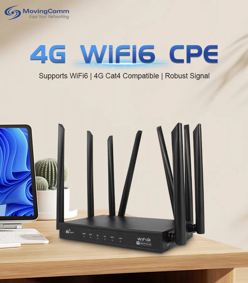 Unlock Metal Case 300Mbps 4G Modem Openvpn Routers Wifi Router Cpe ...