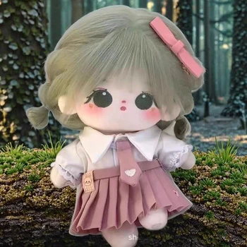 Cotton Plush Doll 20cm Adjustable Suit Dress Clothing for Figure Toys