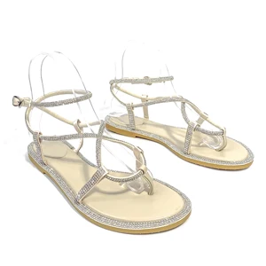 New Arrivals Wholesale Flat Bottom Women's Shoes  Pearl Summer  Rome Platform