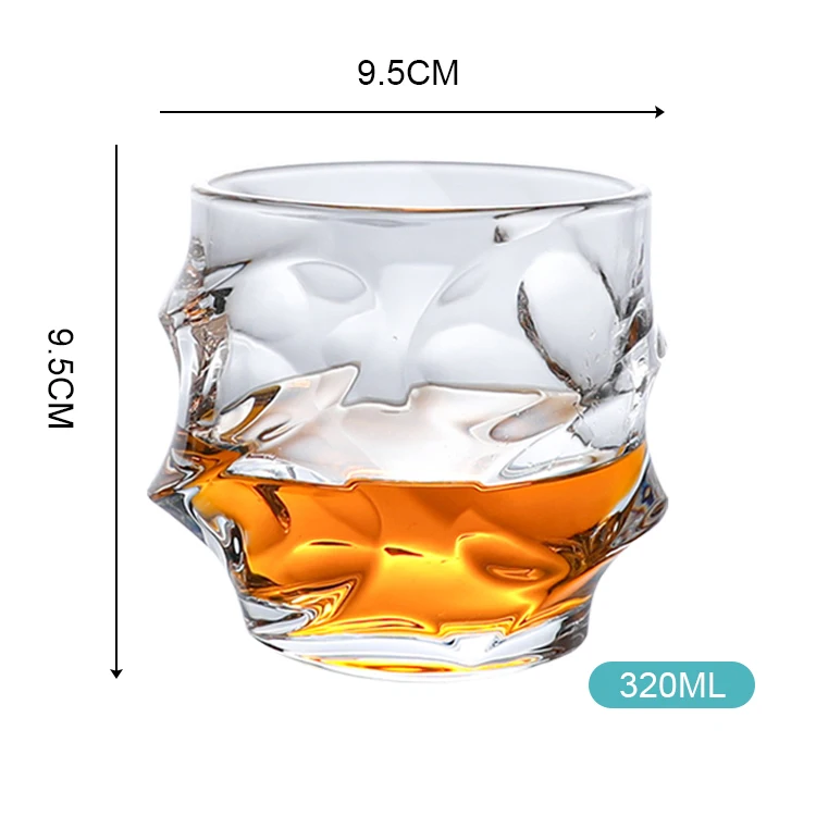 Free Sample Lead Free Modern Drinking Whiskey Crystal Drinking Glassware  Embossed Whisky Glass Cup for Home Bar - China Luxury Glasses Whiskey and  Cool Glasses Whiskey price