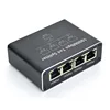 Una red de un gigabit dividida en cuatro