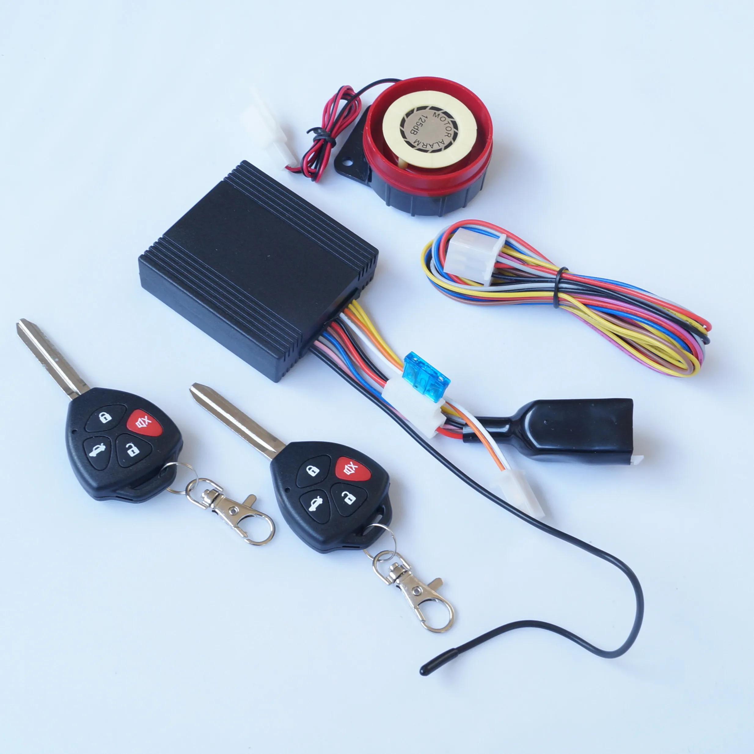 Popular One-Way Remote Starter Bike Alarm System Engine Start Motorcycle Alarm