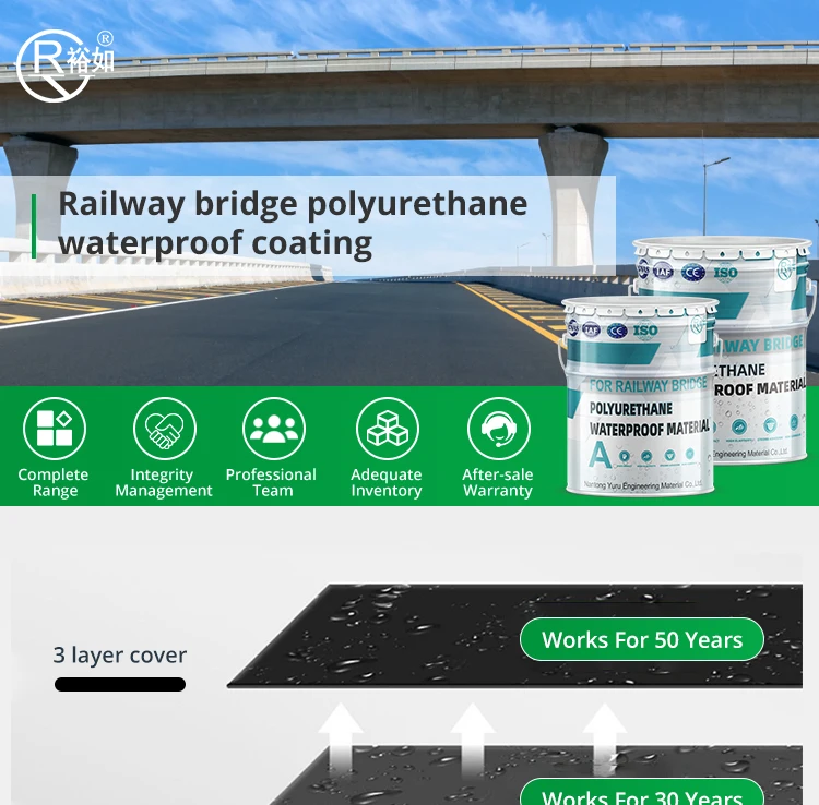 Yu Ru Construction Material Concrete Coatings Waterproof Roof Coating ...