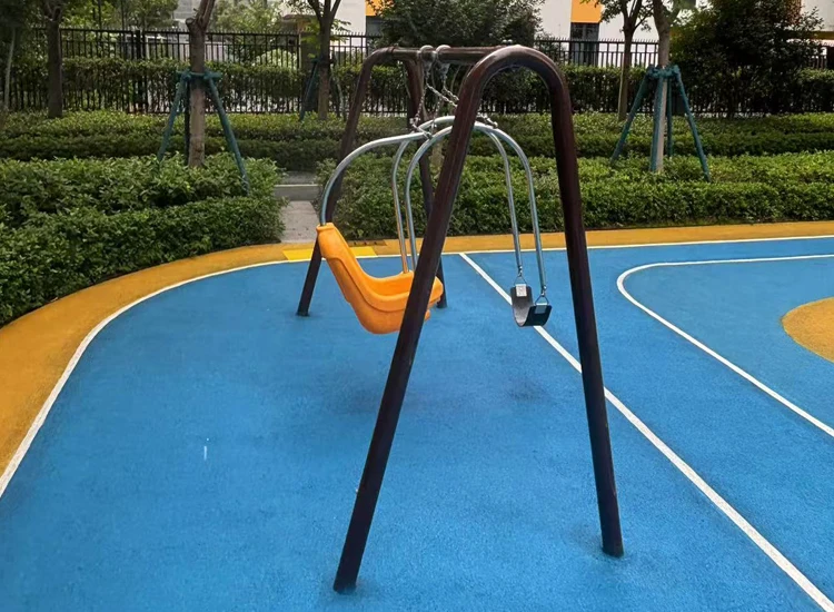 High Quality Outdoor Garden Swing Creative Patio Double Swing for Children and Adults for Trampoline Park Playground
