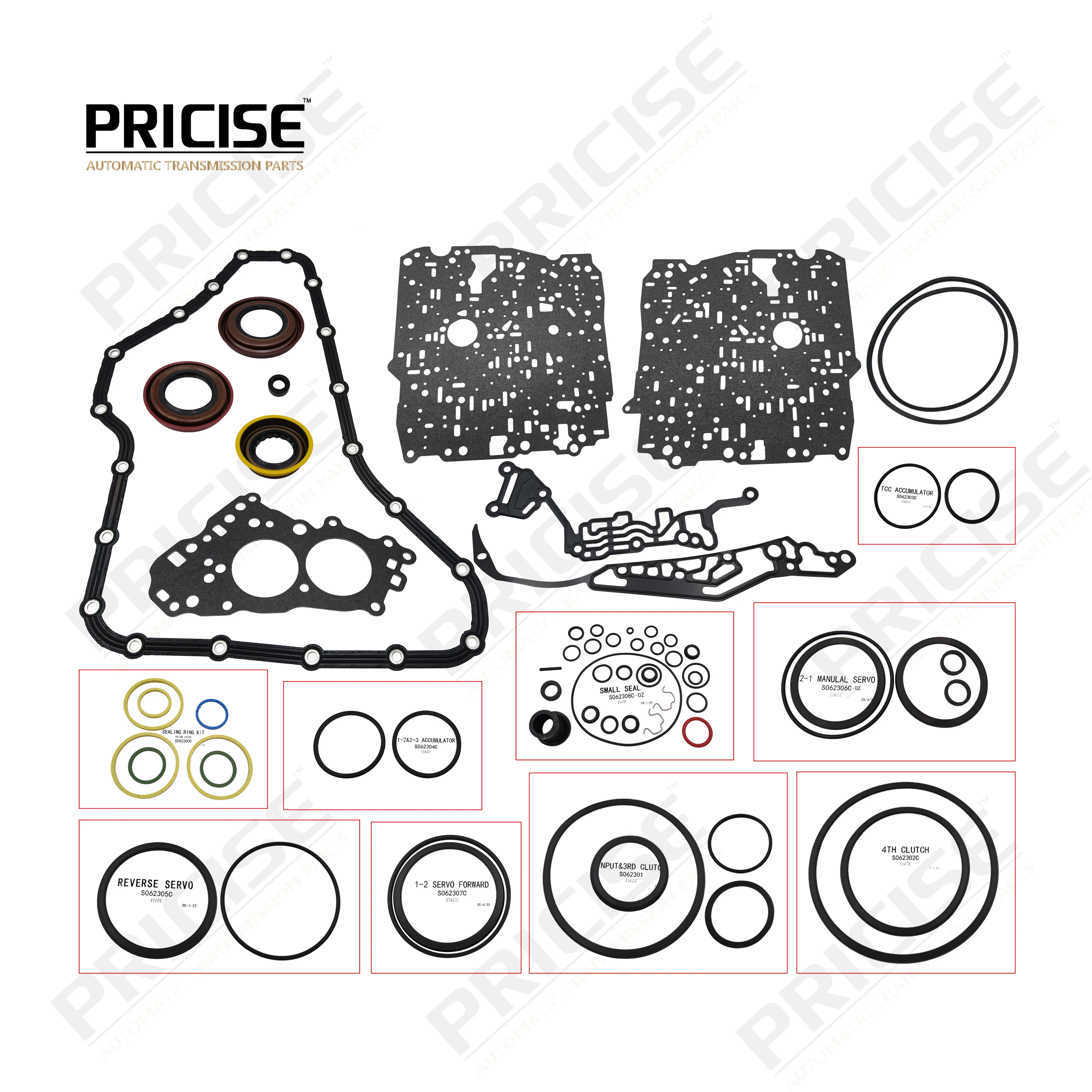 4T65E Automatic Transmission System Overhaul Kit K062900D for Volvo