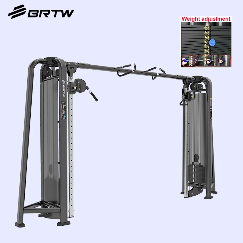 Brightway Gym Strength Training - Adjustable Cable Crossover
