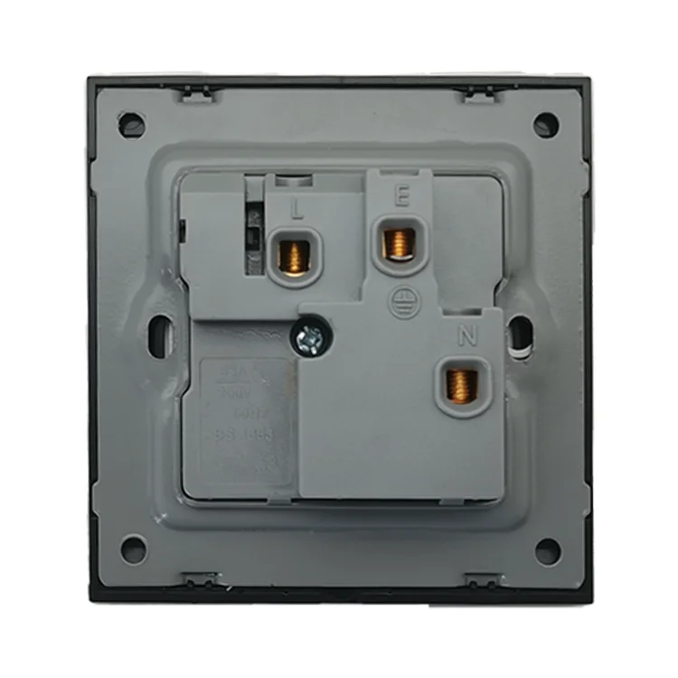 VNX ISO9001 Certification Customized Design Silver 13A Multifunction UK Socket for Home
