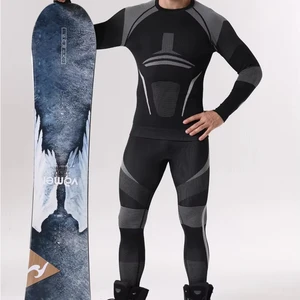 Shapewear Ski Knitted Flowy Fashion Winter Clothes for  Men Fold Over Low Moq Ski Lightweight Ski Base Layer Wear