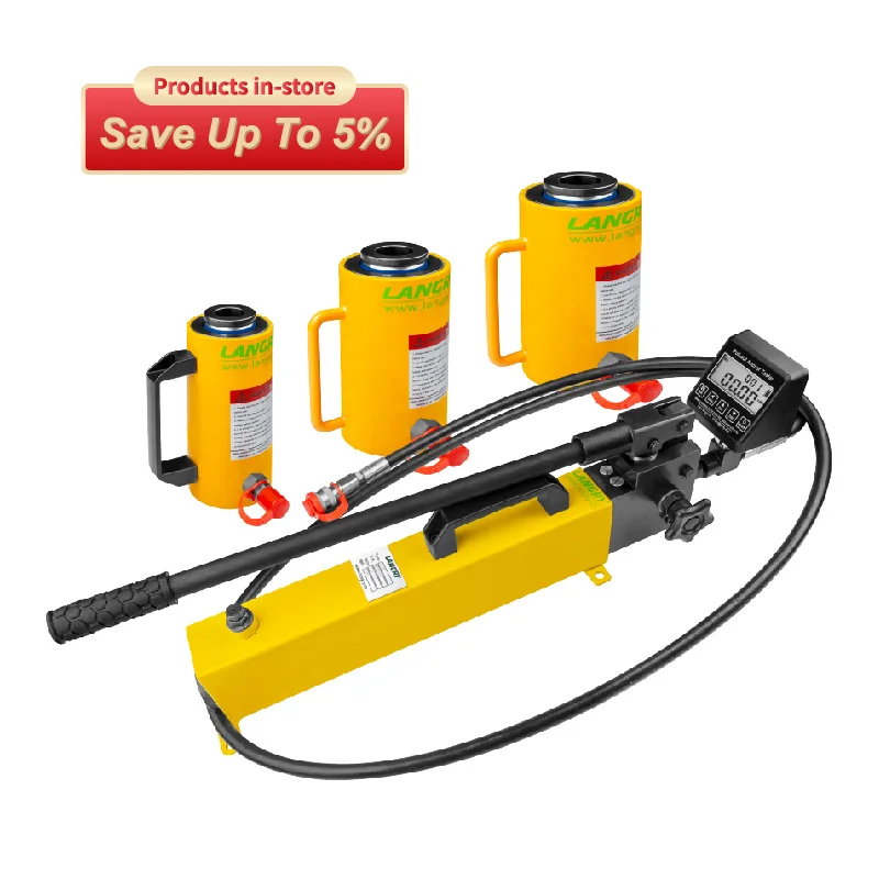 LANGRY test Pull Out Pullout test Jack Hydraulic Jack Load Testing Anchor Bolt Pull Out Tester Rocks