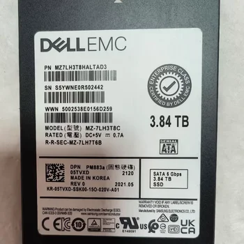 For Dell Compatible 960GB SATA SSD Internal Hard Drive 3.84T Refurbished with SATA III Technology