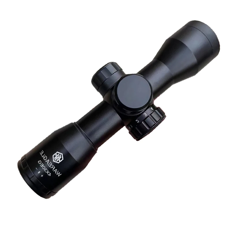 WAREAGLE  Tactical Optical Scope 4x30 With Red Green Illumination  Hunting Scope