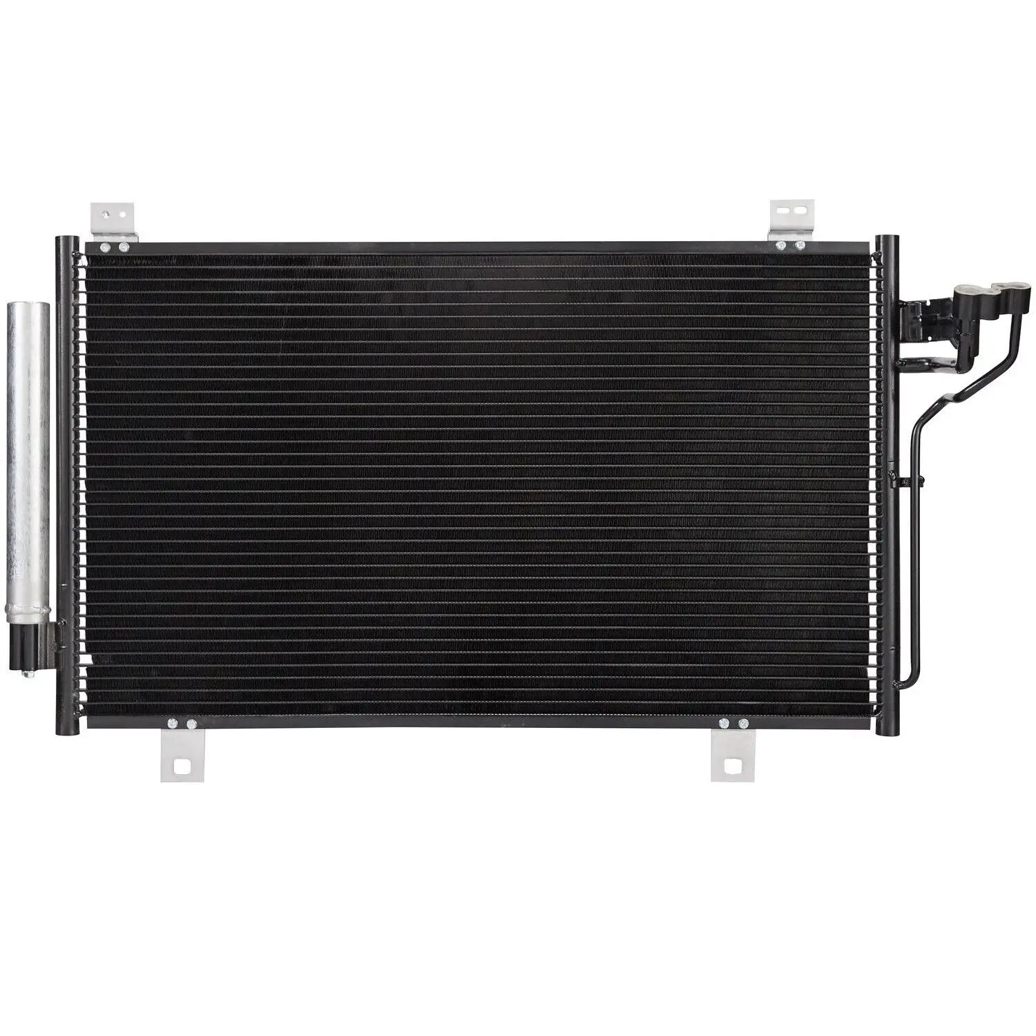 A/C Condenser and Receiver Drier Assembly for 2014 2015 2016 Mazda 3 TRQ ACA84651