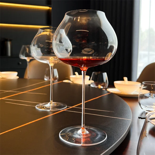 Large Capacity Red Wine Glass Lead-Free Goblet Wine Cup Drinkware