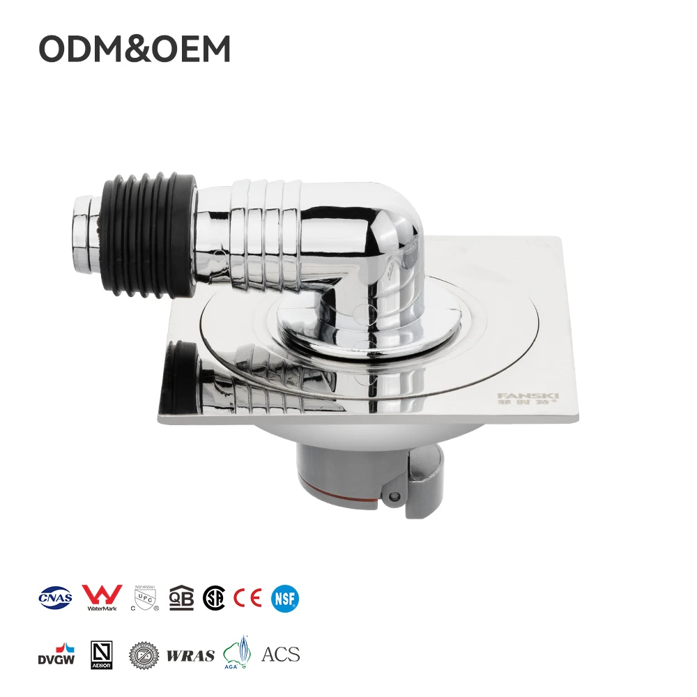 FANSKI Stainless Steel Floor Drain Hotel Anti-Odor Bathroom Shower Large Displacement Factory Price New High Quality Floor Drain