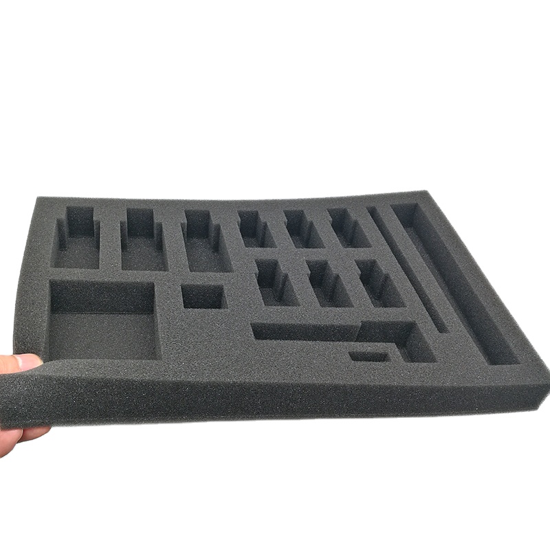 High Density Polyurethane Ring Box Foam Insert Pads Tray Custom Cutting PU sponge foam tray