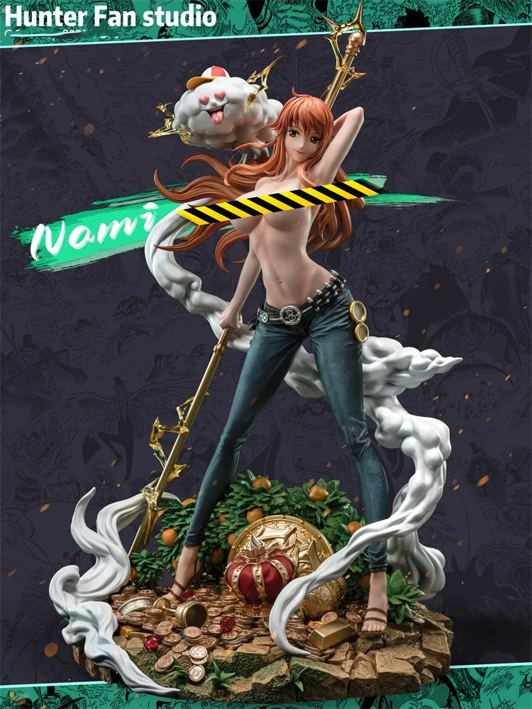 Japan Anime GK Hunter Fan Nami 1:6 Action Figure - Collectible