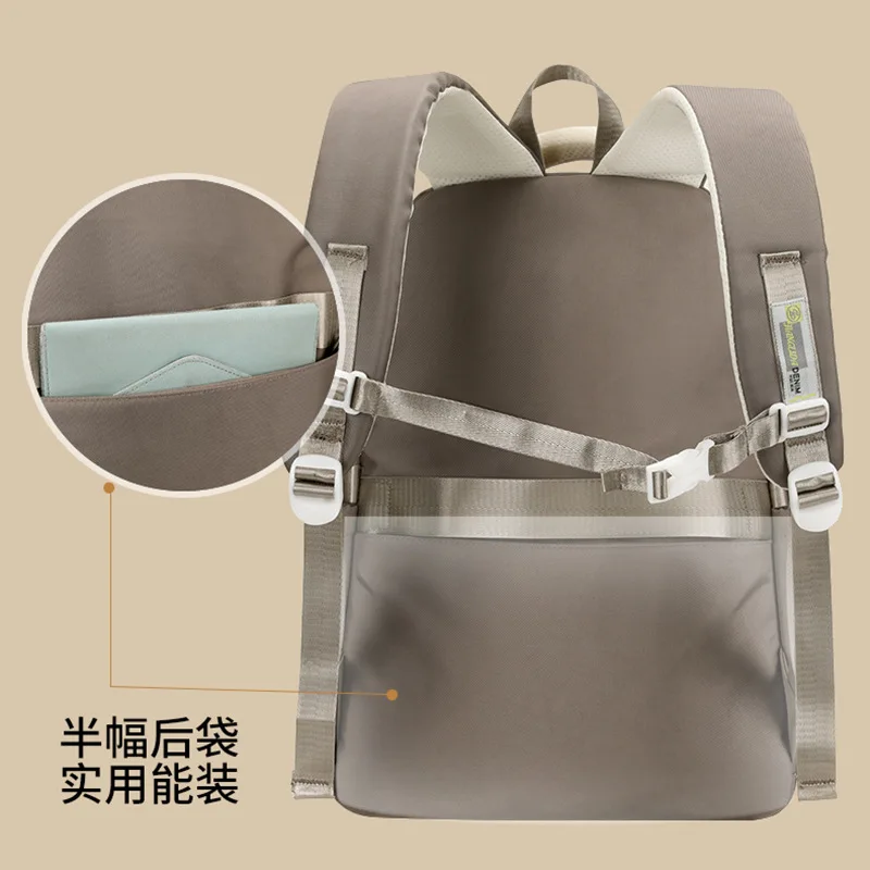 Waterproof Teen School Bag Girls Sac a dos High Quality School Backpack for Teenagers Mo aperçu 3