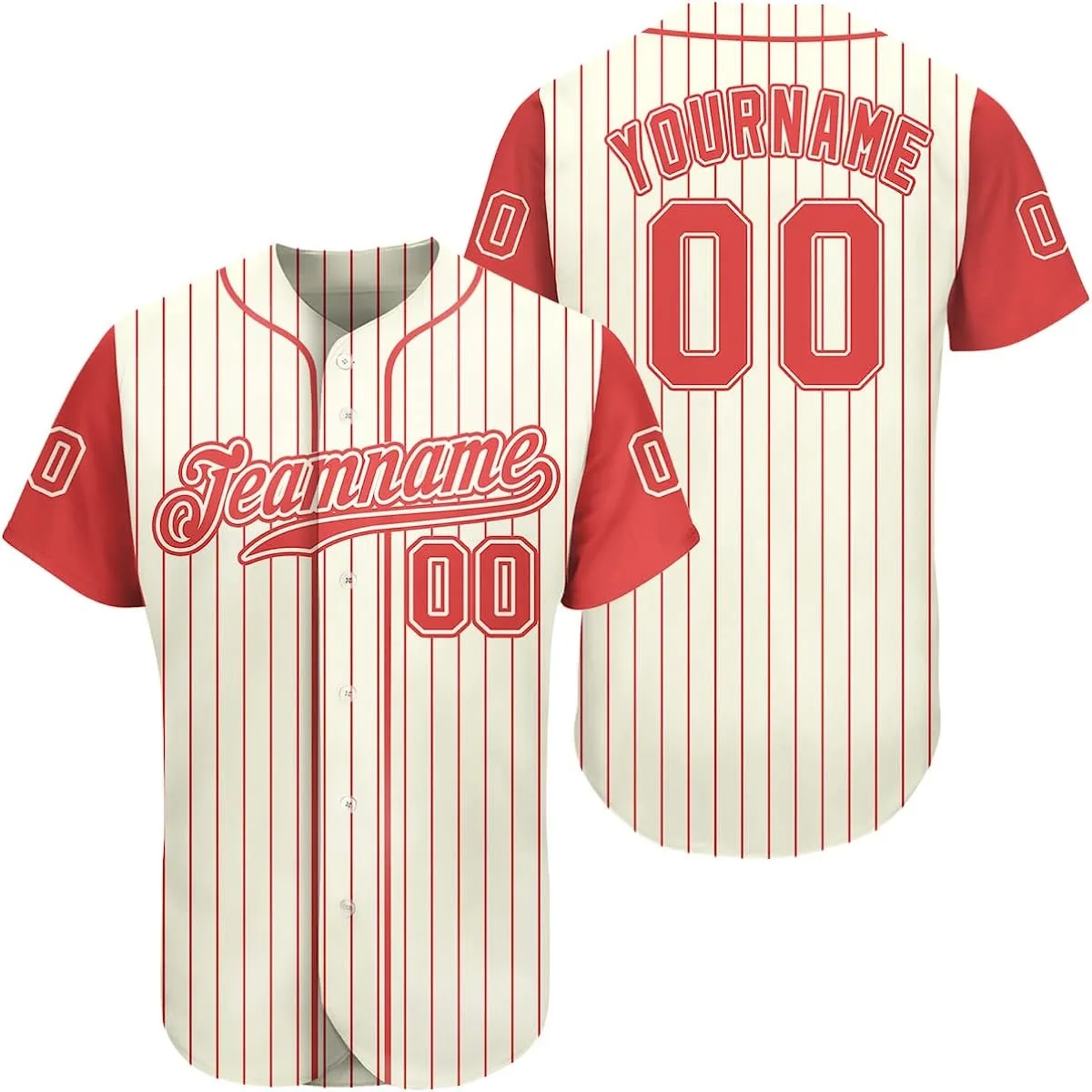 Source Print Camouflage Men's Throwback Baseball Jerseys Sets Blank College  Team Baseball Clothes Pockets Baseball Uniform on m.