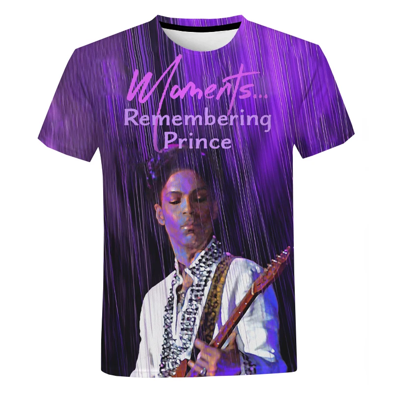 Popular Singer Prince Rogers Nelson Purple NewFashion 3DPrint Summer  Baseball Shirts Jersey Funny Casual Unisex Short Sleeves X1 - AliExpress