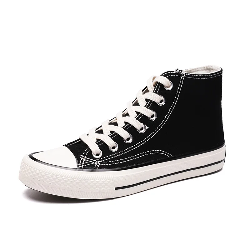 Women's High Top Canvas Sneaker Shoes Classic Fashion Lace ups Sneakers