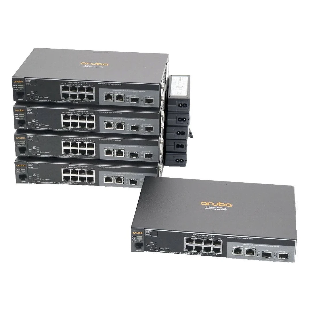 Aruba 2530-8G Switch - 8 Port Managed Switch for Enterprises
