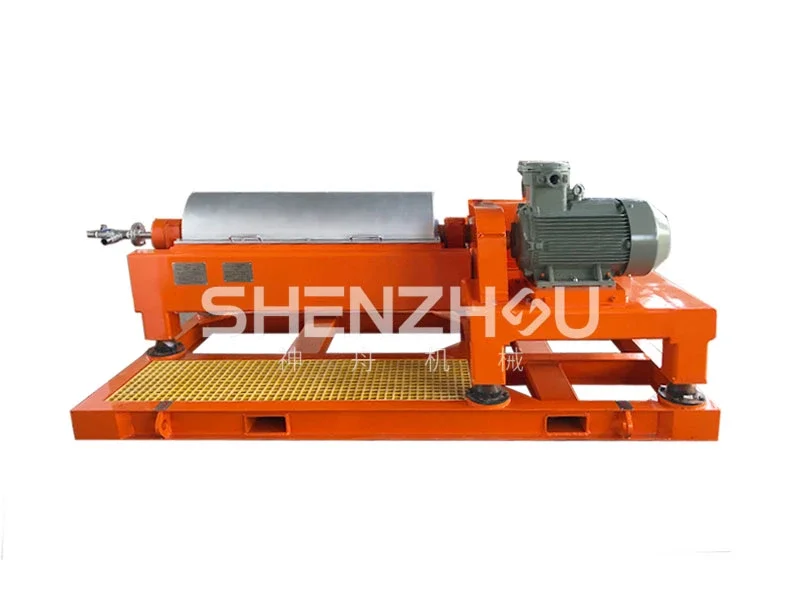 Horizontal Automatic Continuous Oilfield Drilling Mud Centrifuge