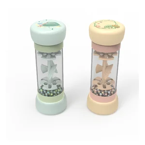 EDULAND Learning Toys Unisex Educational Toy Rainmaker Rain Sticks Wooden Toy for 0-24 Months Kids Fun and Durable