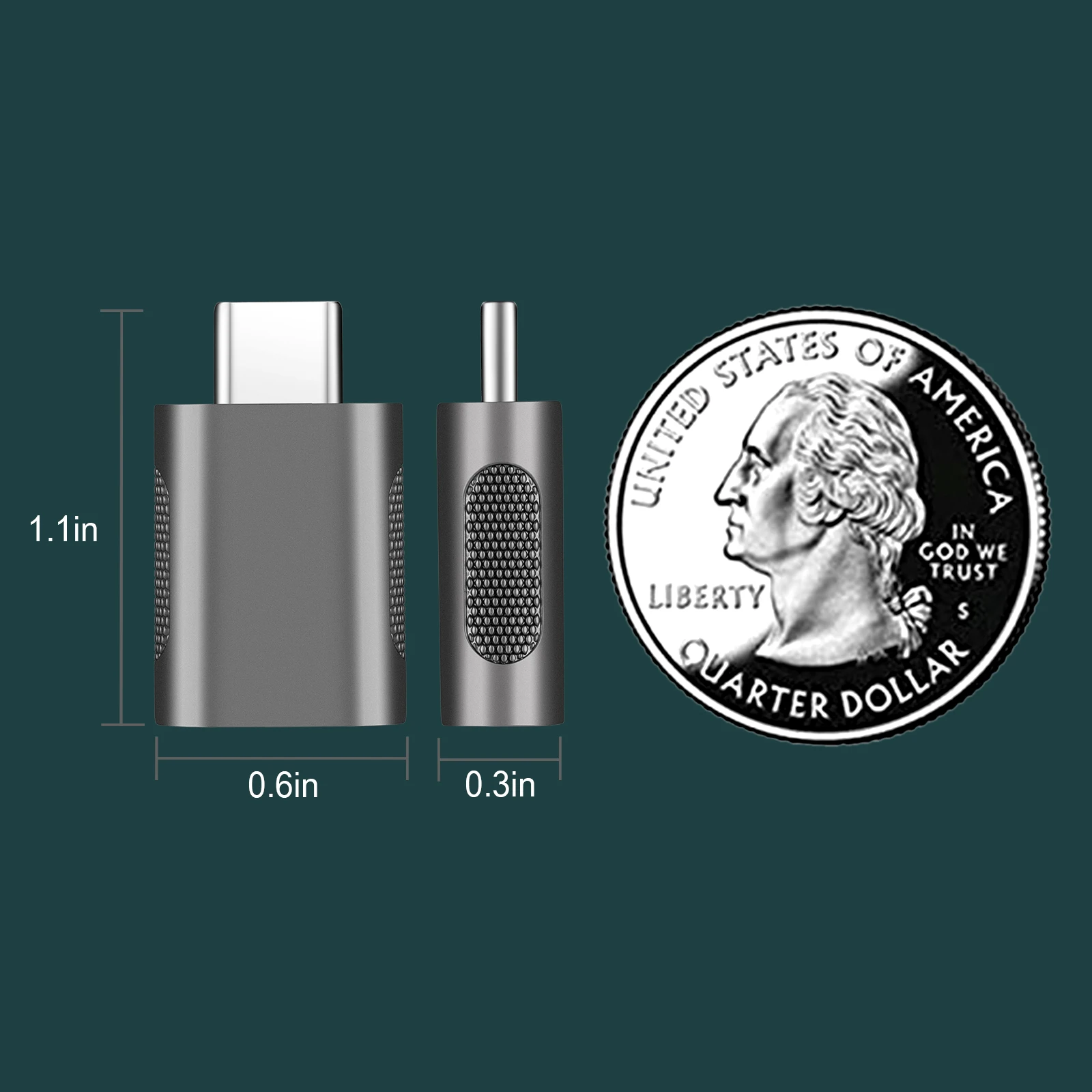 USB 3,0 адаптер Горячая Распродажа OTG разъем типа C папа к USB Компьютерный адаптер