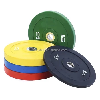 HIGH NATURAL  Gym Equipment Body Building Barbell Plates Weightlifting Plates Barbell Bumper Plate