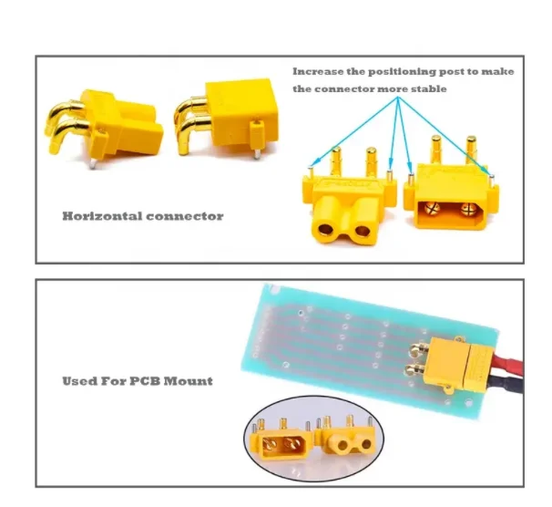 アクセサリー Masa__asaM XT30 Amass Connectors - Reliable 30A RC Lipo Battery Connectors