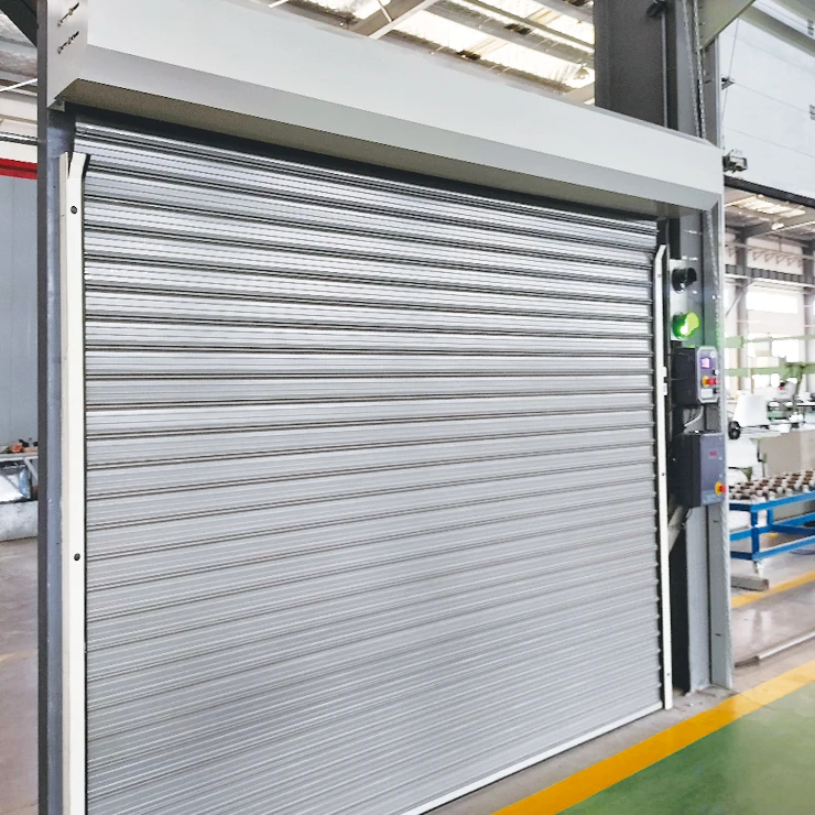 Warehouse supermarket subway industrial electric roll up door