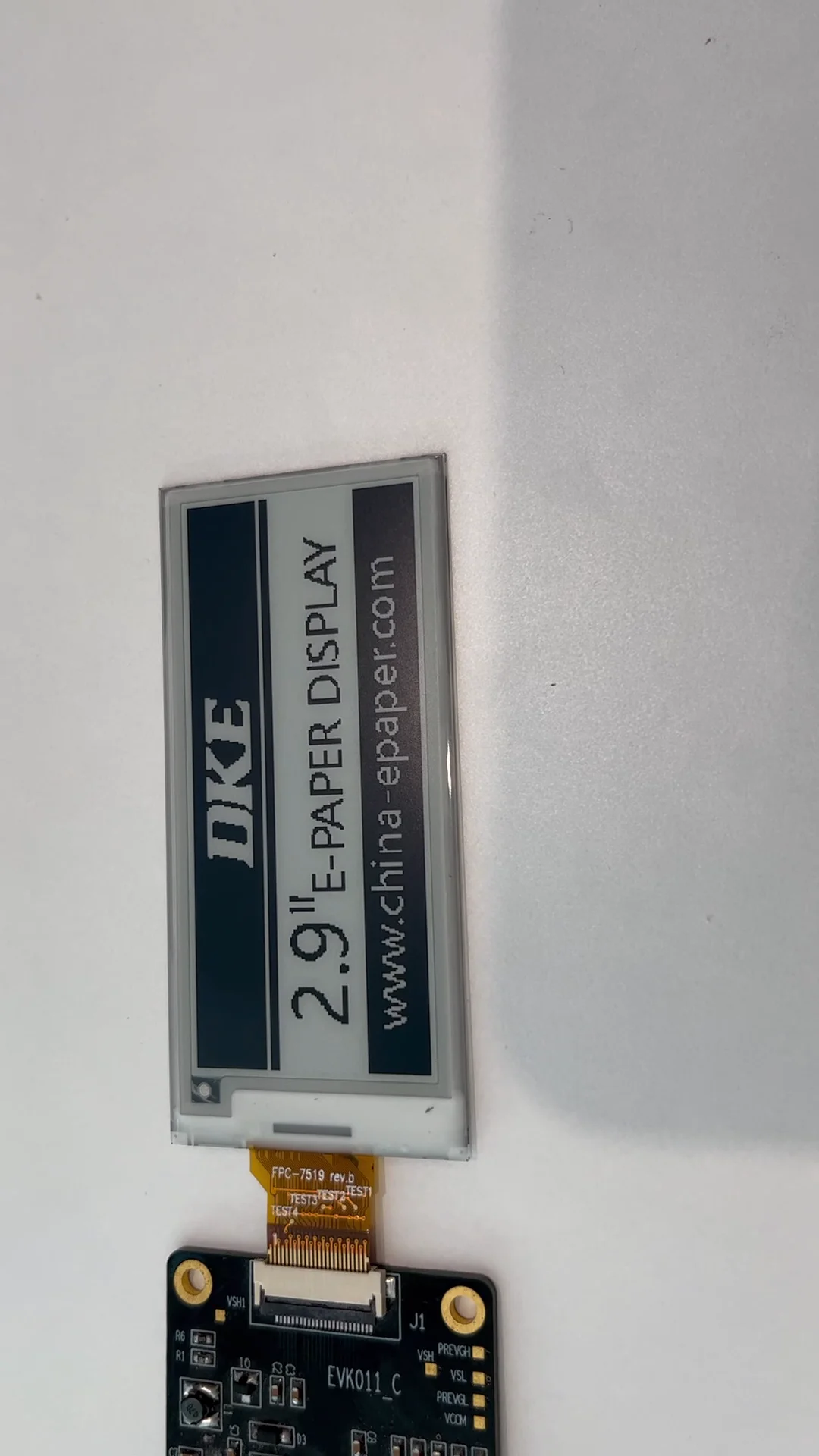 2.9 Inch Eink Paper Epaper Display Partial Refresh Support Custom ...