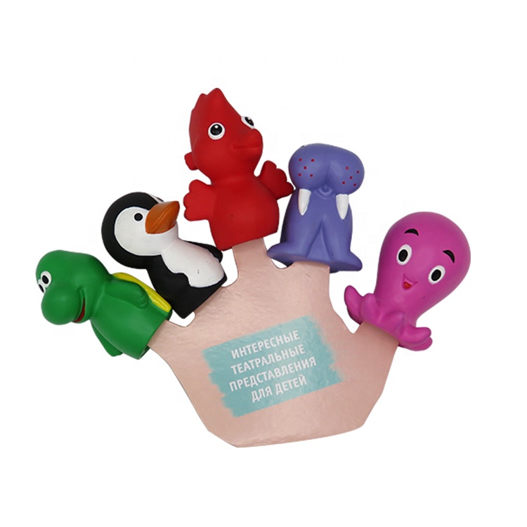 Индивидуальная другая игрушка для малышей, игрушка для ванны с животными, Набор обучающих игрушек для детей дошкольного возраста, рук, морских животных, пальчиковая марионетка для малышей