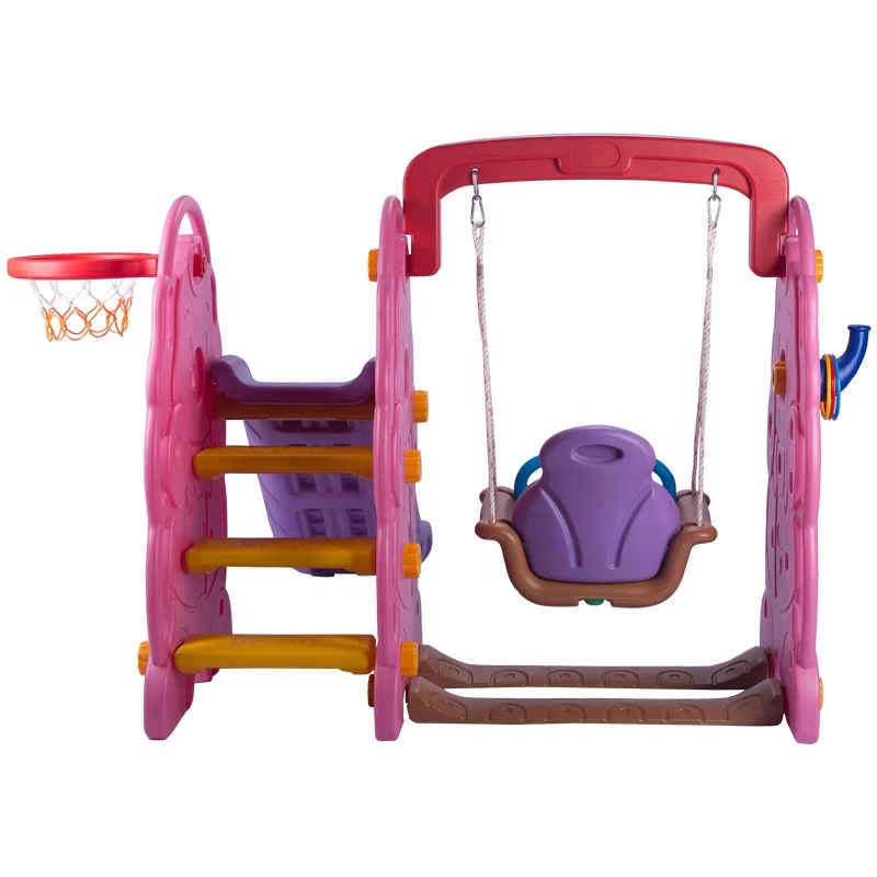 YF-05001 Пластиковые Слон горка и качели Детская горка с качели Детская горка