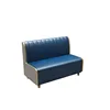 Blue single card sofa