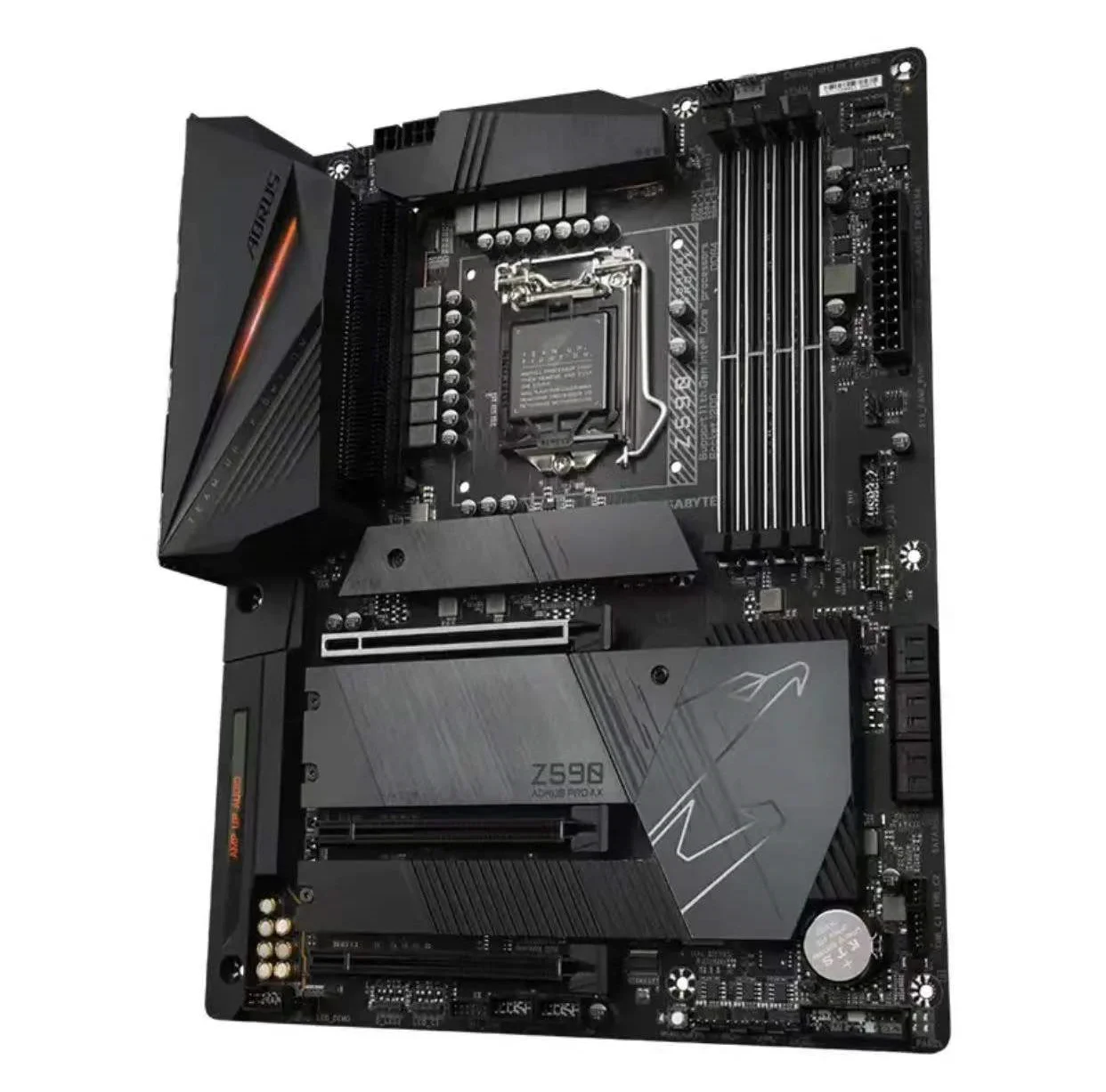 Комплект материнской платы ЦП Intel i9 11900K Z590 AORUS PRO AX version U set 2,5 ГГц 8 ядер 16 потоков