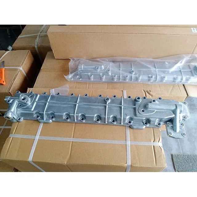 EX200-5 ZAX200 EX200-3 Excavator Diesel Engine Oil Cooler Cover 6BG1 1-21700-192-0 1985-1989
